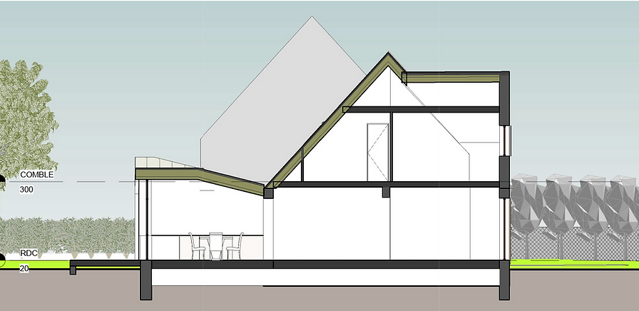 Extension d'une maison