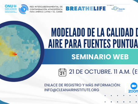 Webinar: Air Quality Modeling with an Emphasis on Point Source Identification and Evaluation