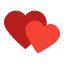 Animated heart symbolizing love, care, and support, representing the essence of Truly Mom's mission