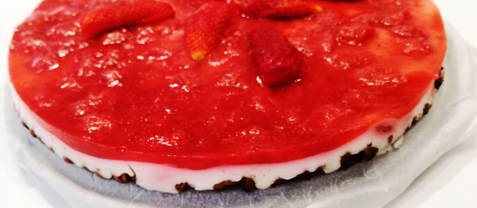 Cheesecake alle fragole, ricetta light