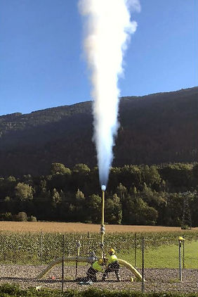 Natural Gas Blow Out - © GLAUNACH GMBH