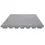 Fall protection plate 50x50x4 cm gray rubber plate fall protection mat playground mat