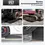 TOPRUBBER® set of 2 loading ramps made of rubber granulate 1000x500x100 mm