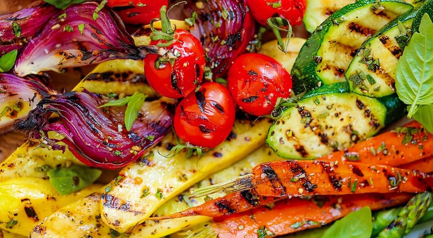 how to store grilled vegetables 