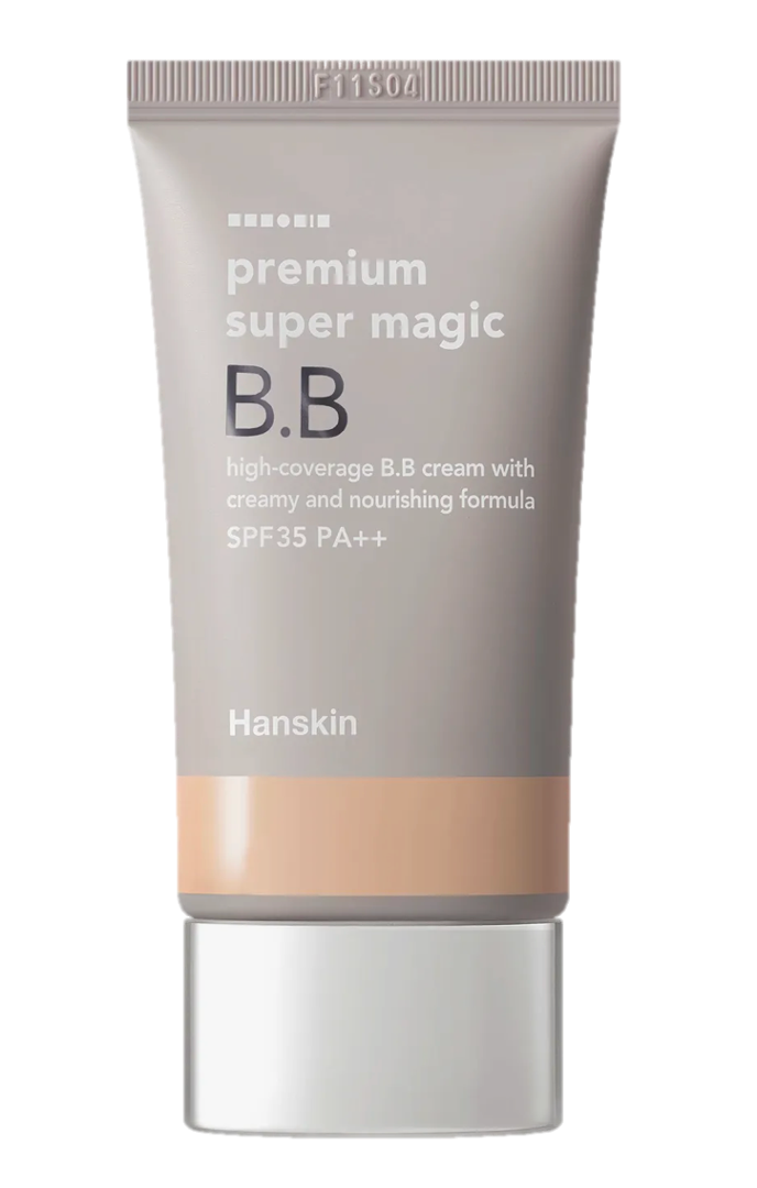Hanskin Crystal Premium Super Magic BB Cream korean kbeauty best makeup