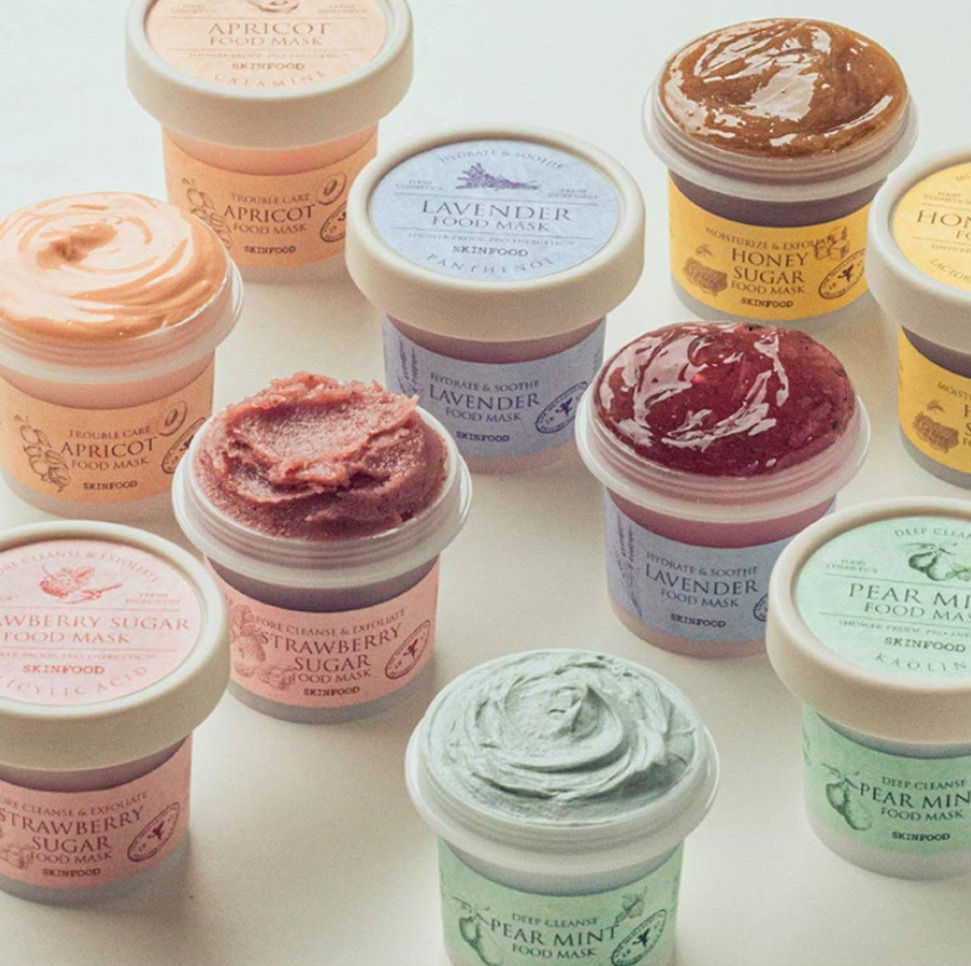skinfood facial masks kbeauty hydrating moisturizing whitening brightening soothing skincare health care