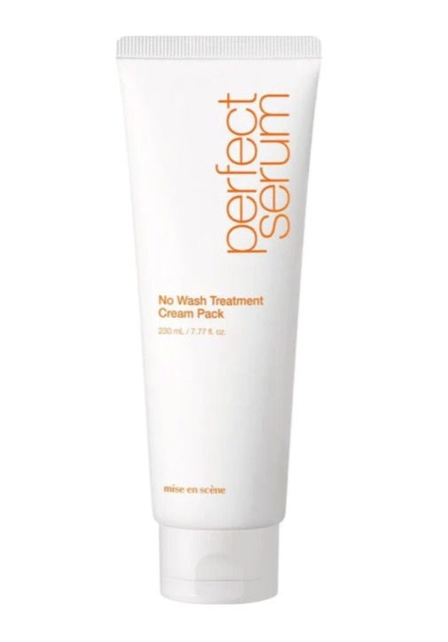mise en scene perfect no wash treatment cream pack korean beauty hair care