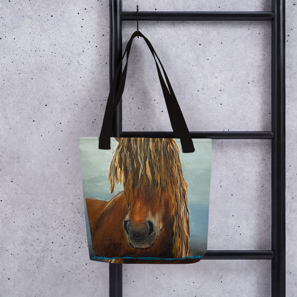 "Chica" horse tote bag