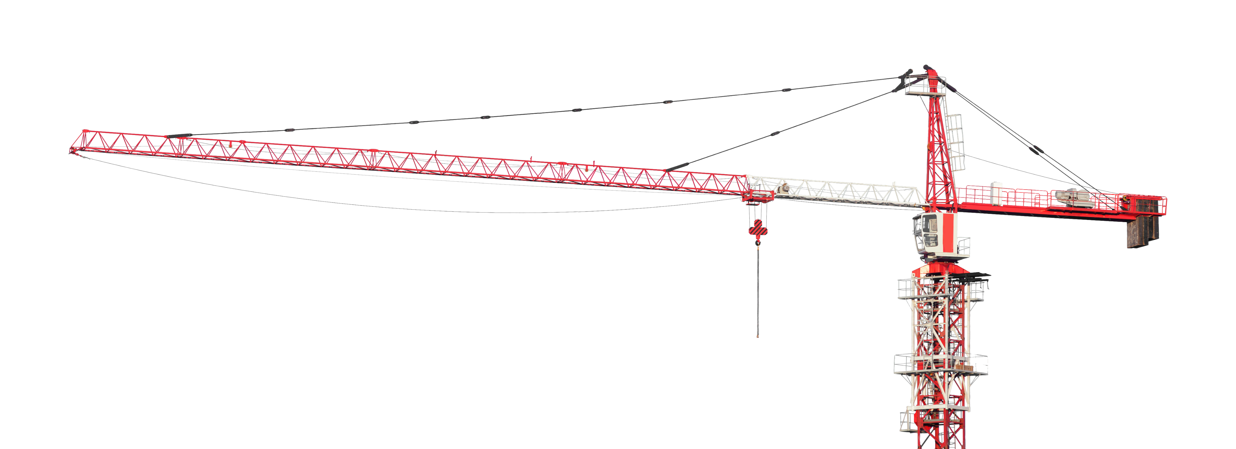 Crane illustration symbolizing construction, building ideas, and brand development by CONCEPT ART