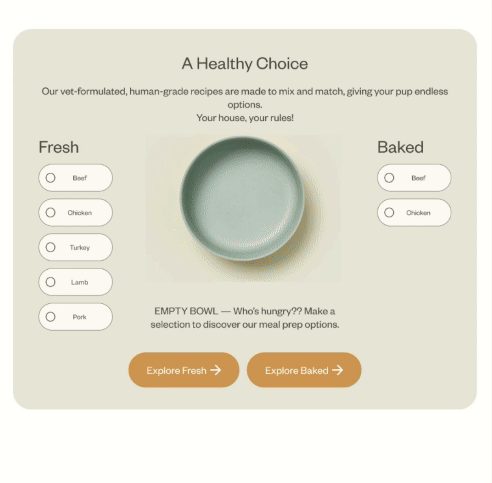 Interactive Cards