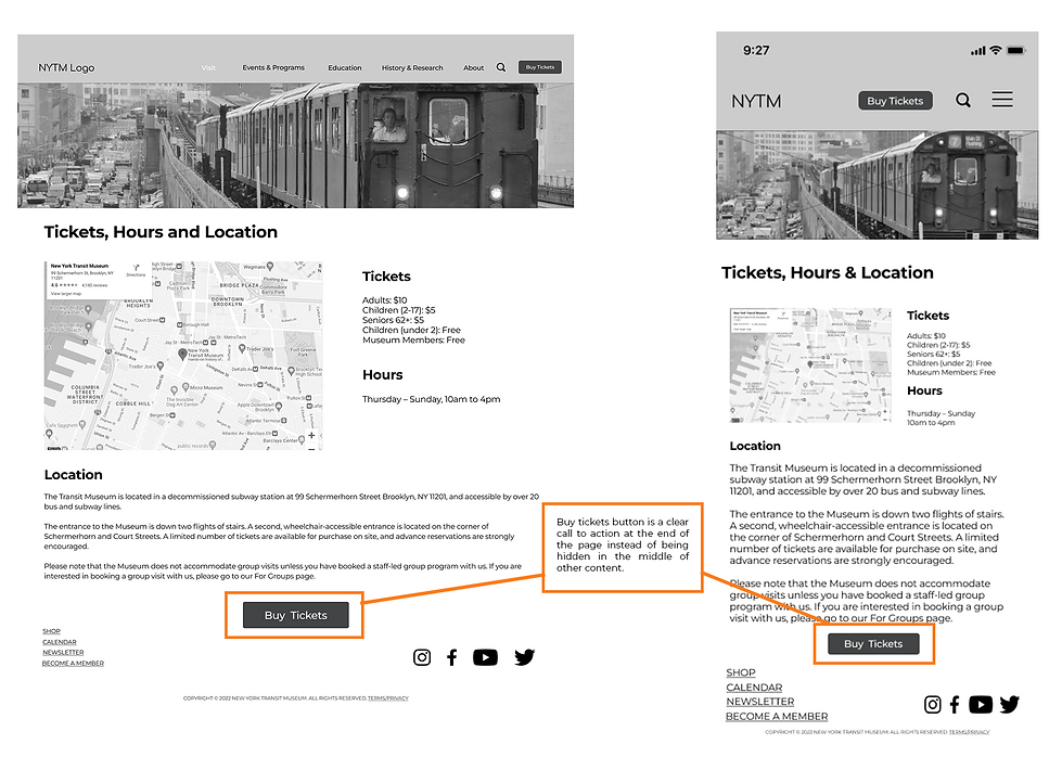 Ticketing Homepage Desktop & Mobile Redesign