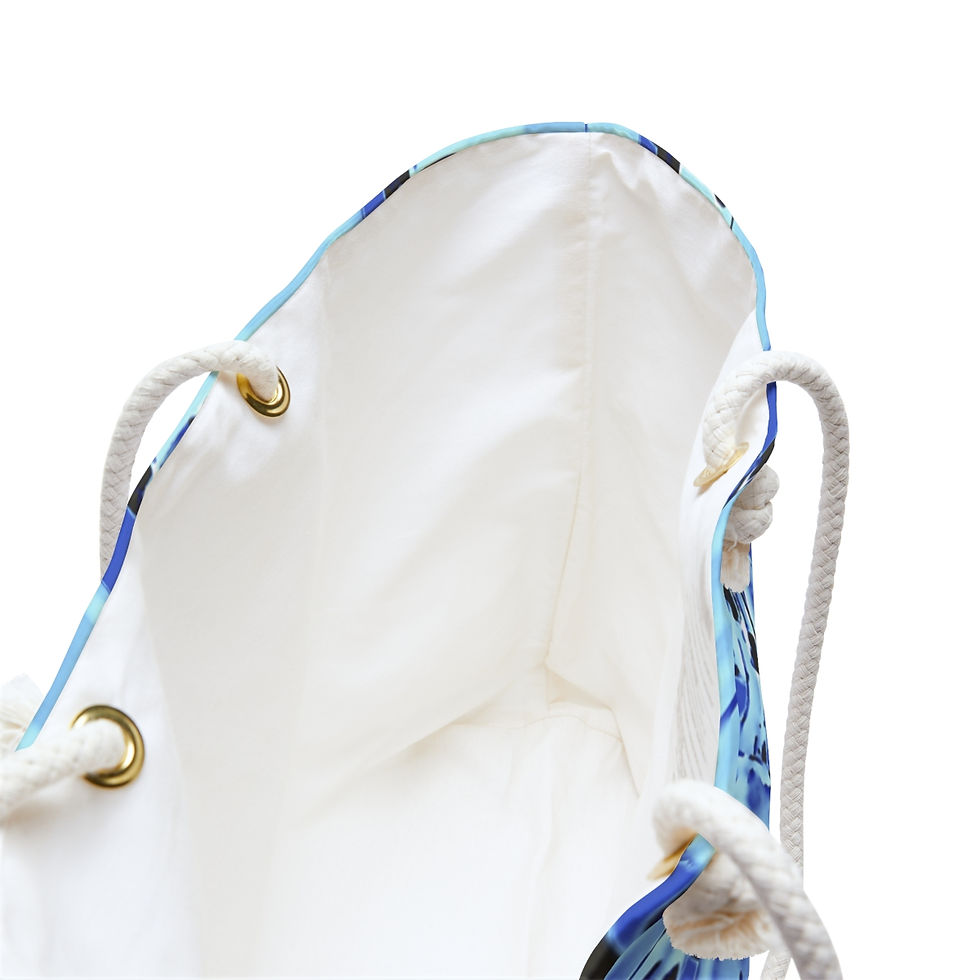 Thumbnail: The "Y KANT IBU" Weekender Bag (blue)