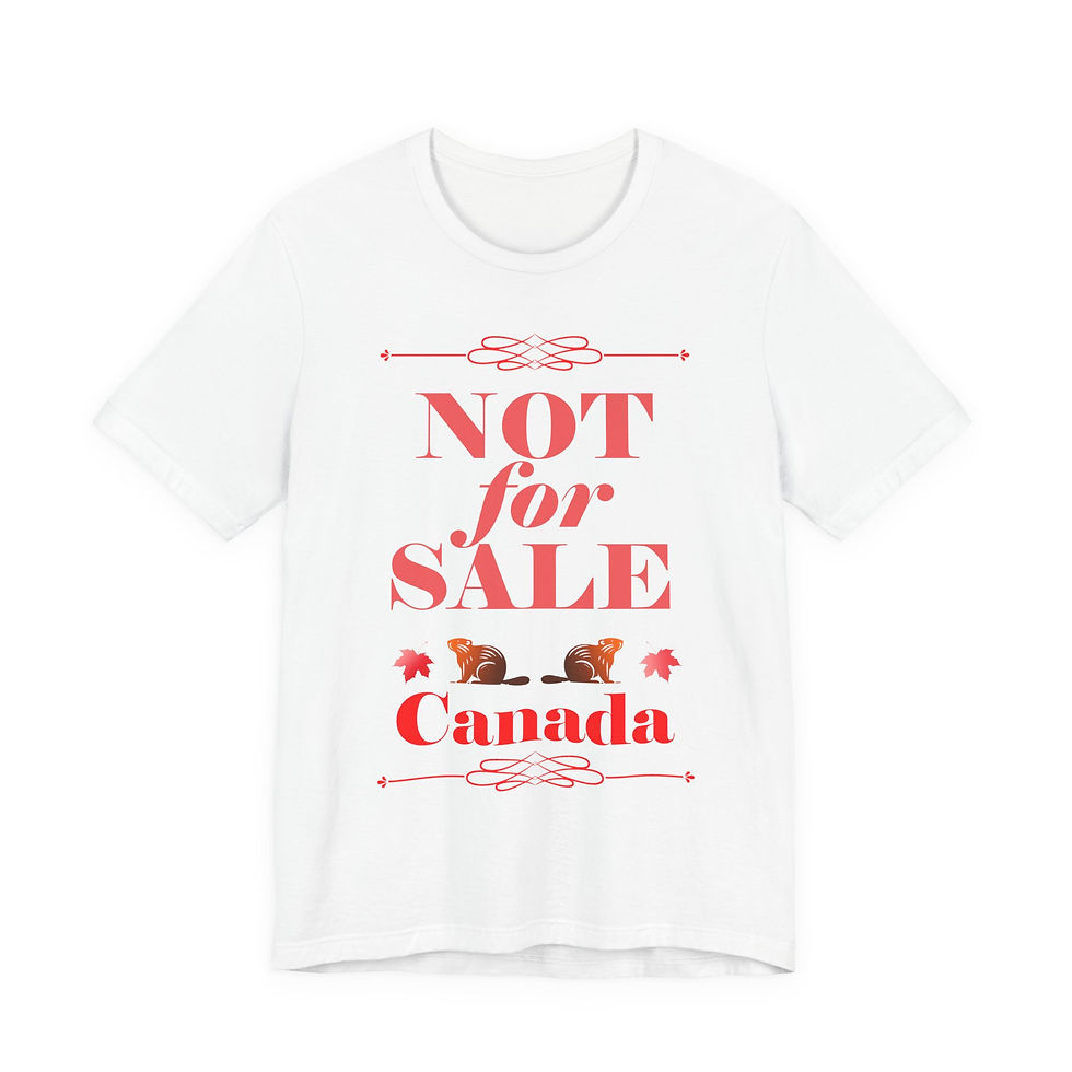 Thumbnail: The Canada Collection:  "Not for Sale" Unisex Jersey Short Sleeve Tee