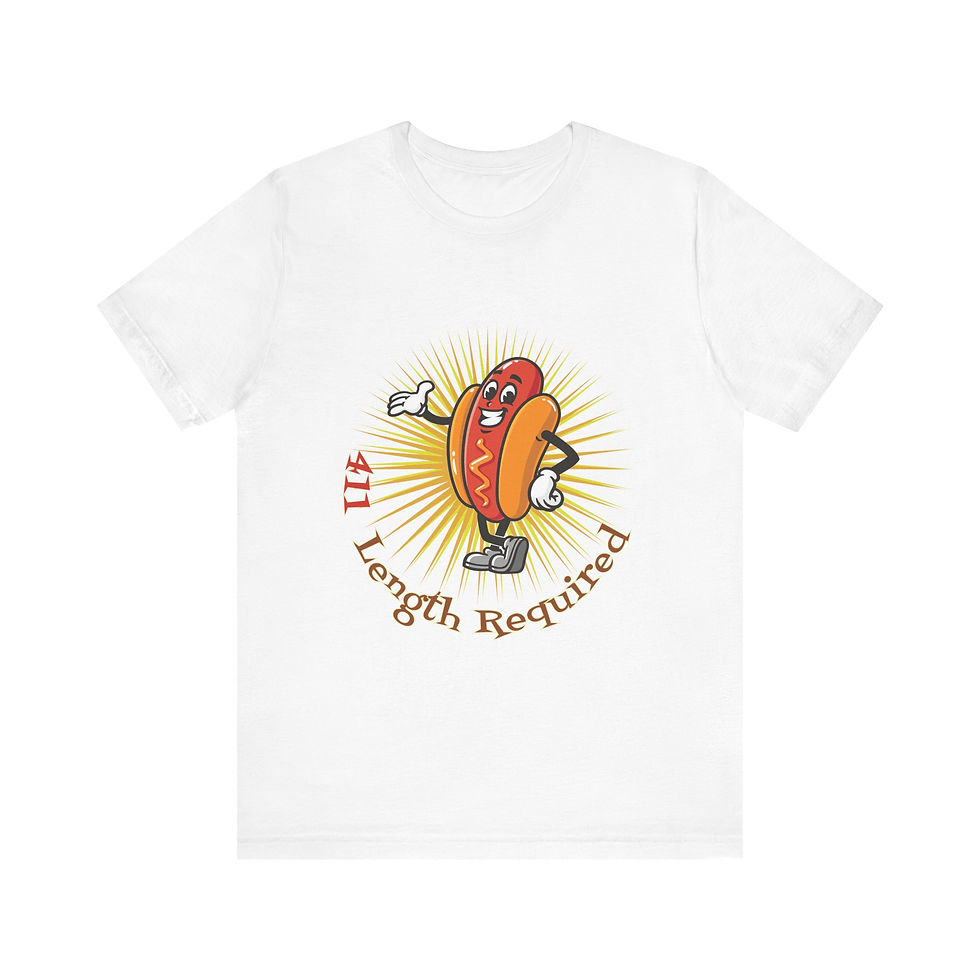 Thumbnail:  "411 Length Required" Unisex Jersey Short Sleeve Tee