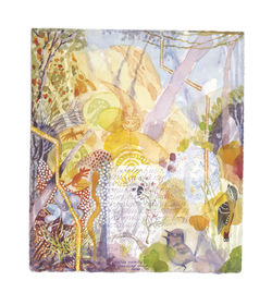 Goldfields Study H 28.5 x W 24.5.cm