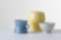 Richard Spoehr, 'Large ash yellow canister', 2018, porcelain, ash glaze, 12.5 x 10 x 10 cm