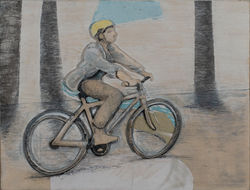 Cyclist Framed 2022 Rod Holdaway