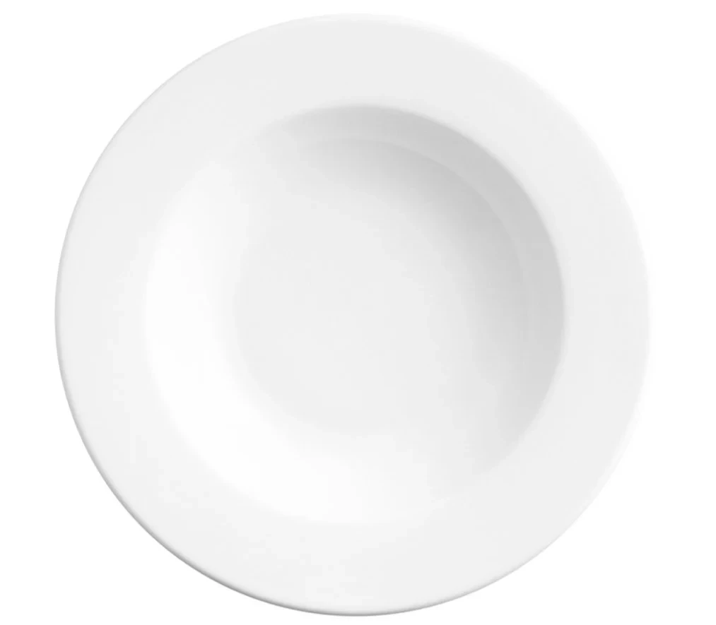 Caja de 24 piezas Plato Pasta Blanco Polar de 30 cm | Anfora