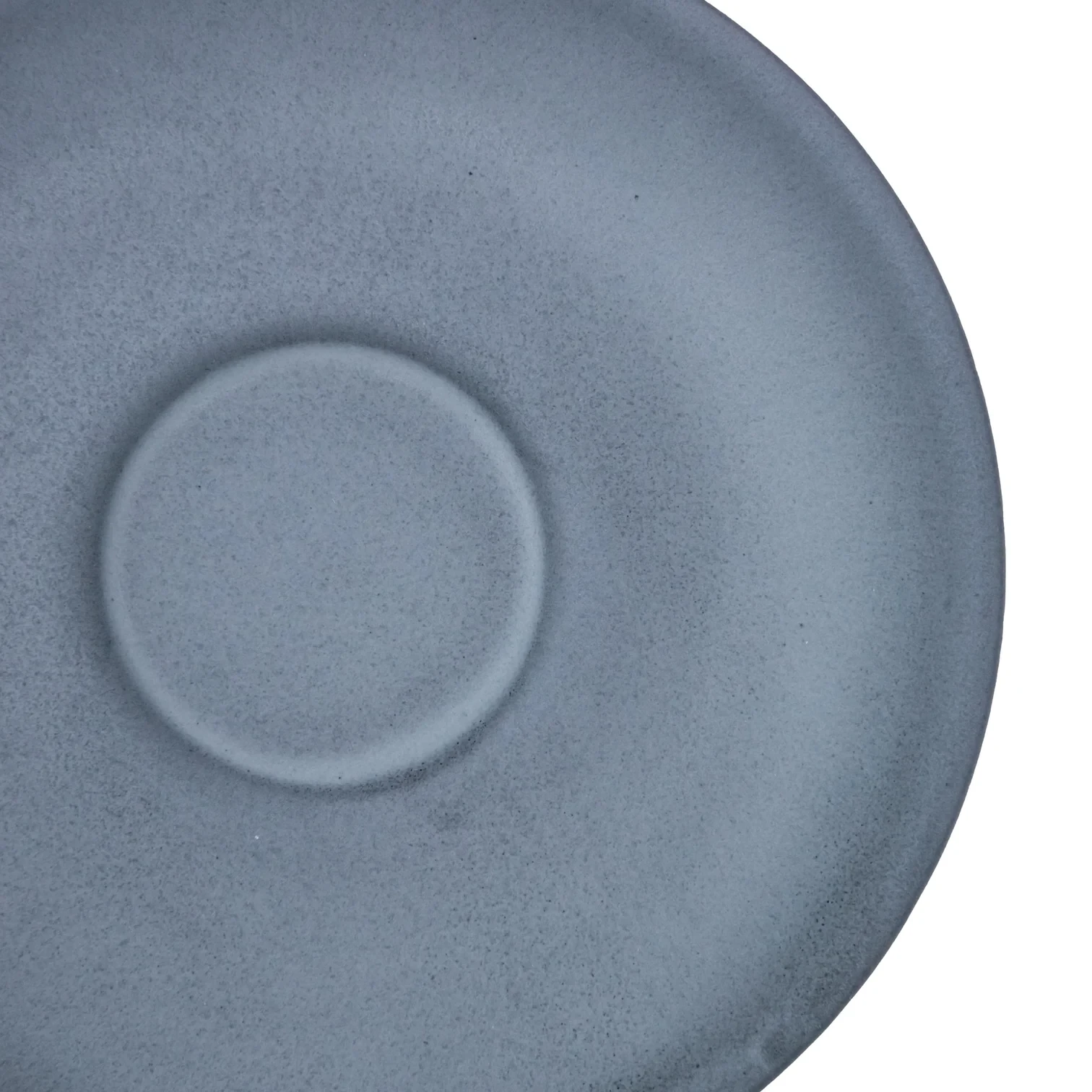 Plato para Taza Capuchino 16 cm | Gris Denali Mate