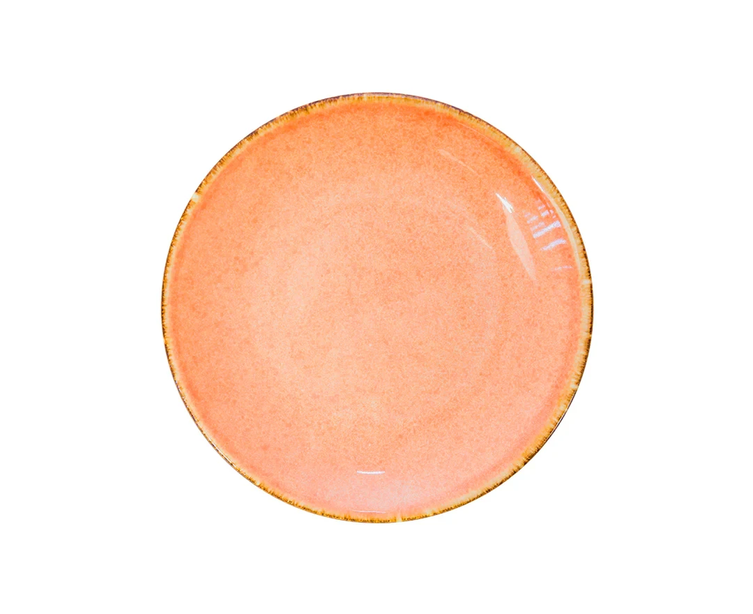 Plato Trinche 23 cm Chena sin Relieve | Cabo Naranja