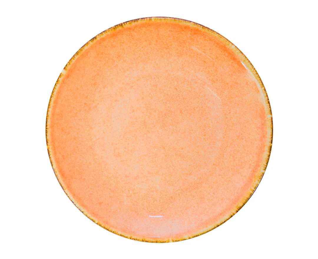 Plato Trinche Chena sin Relieve 27 cm | Cabo Naranja