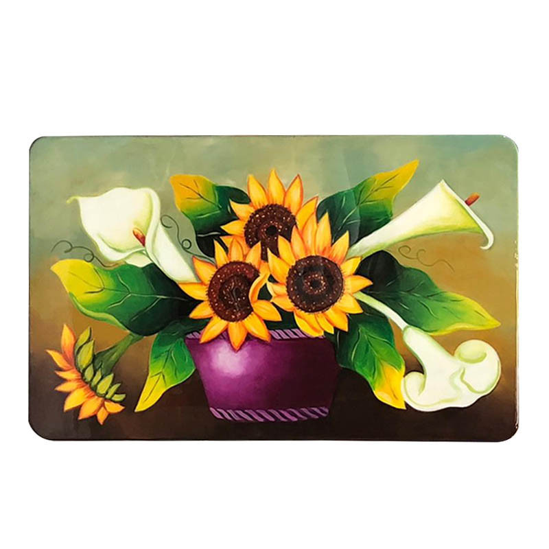 MESA PINTADA GIRASOLES