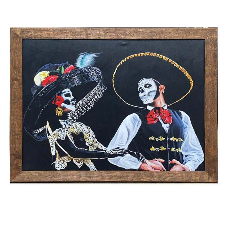 CUADRO CATRÍN Y CATRINA