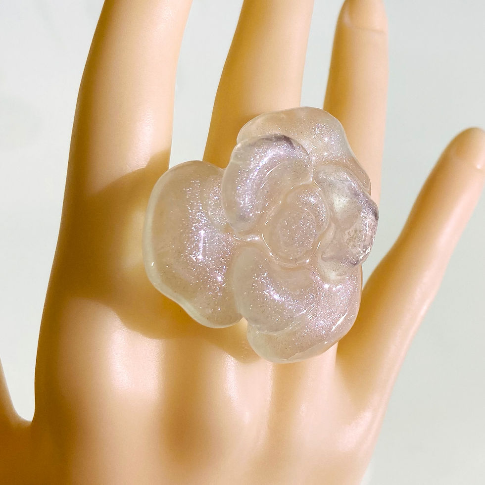Thumbnail: Cocktail, Statement, Elegant, Unique, Fun, Chunky, Funky Resin Rings in array of colors and finishes. Eye Candy rings