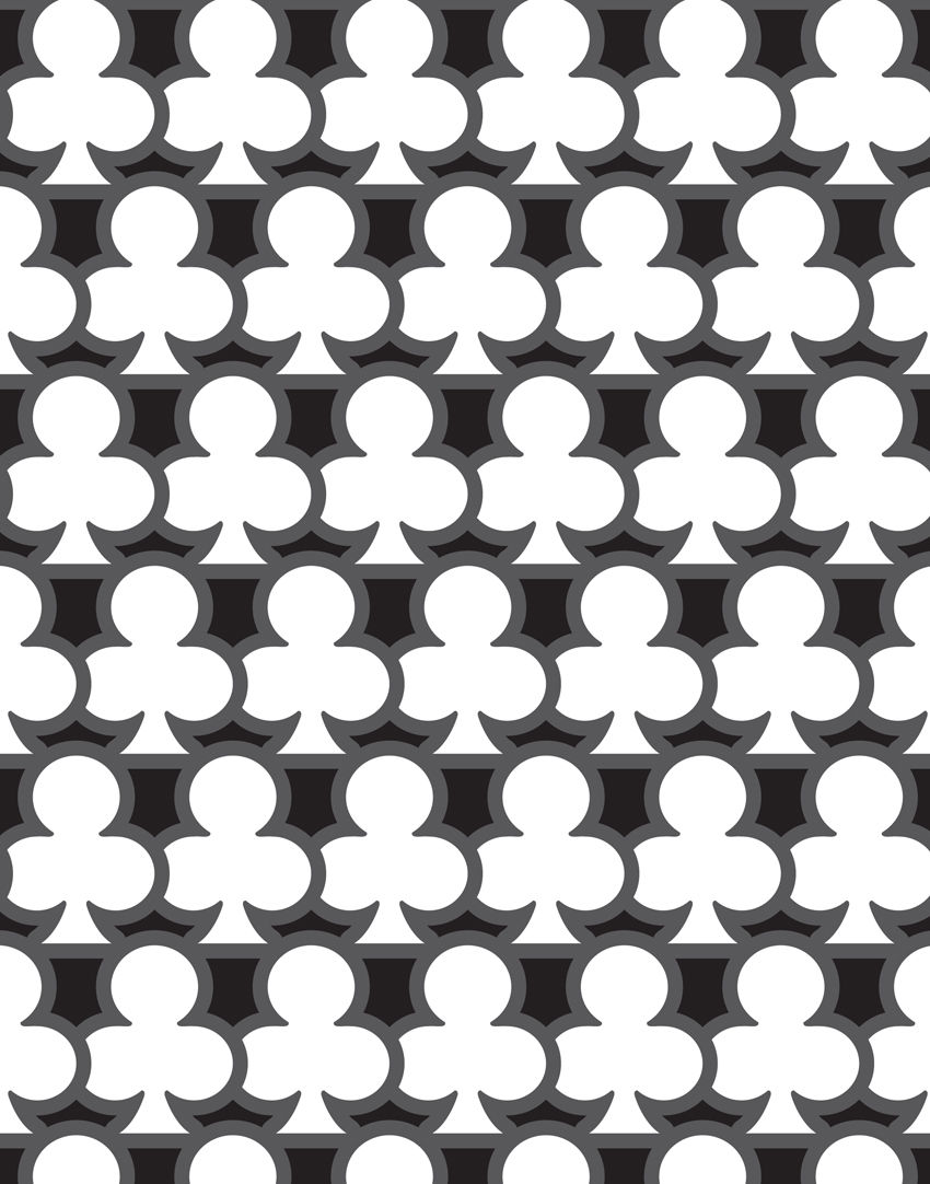 Clubs Pattern