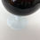 Thumbnail: Vintage Empoli Black / White Italian Cased Glass Vase