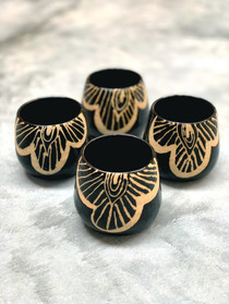 Contemporary Nouveau lowball cup. Dunedin Ceramics