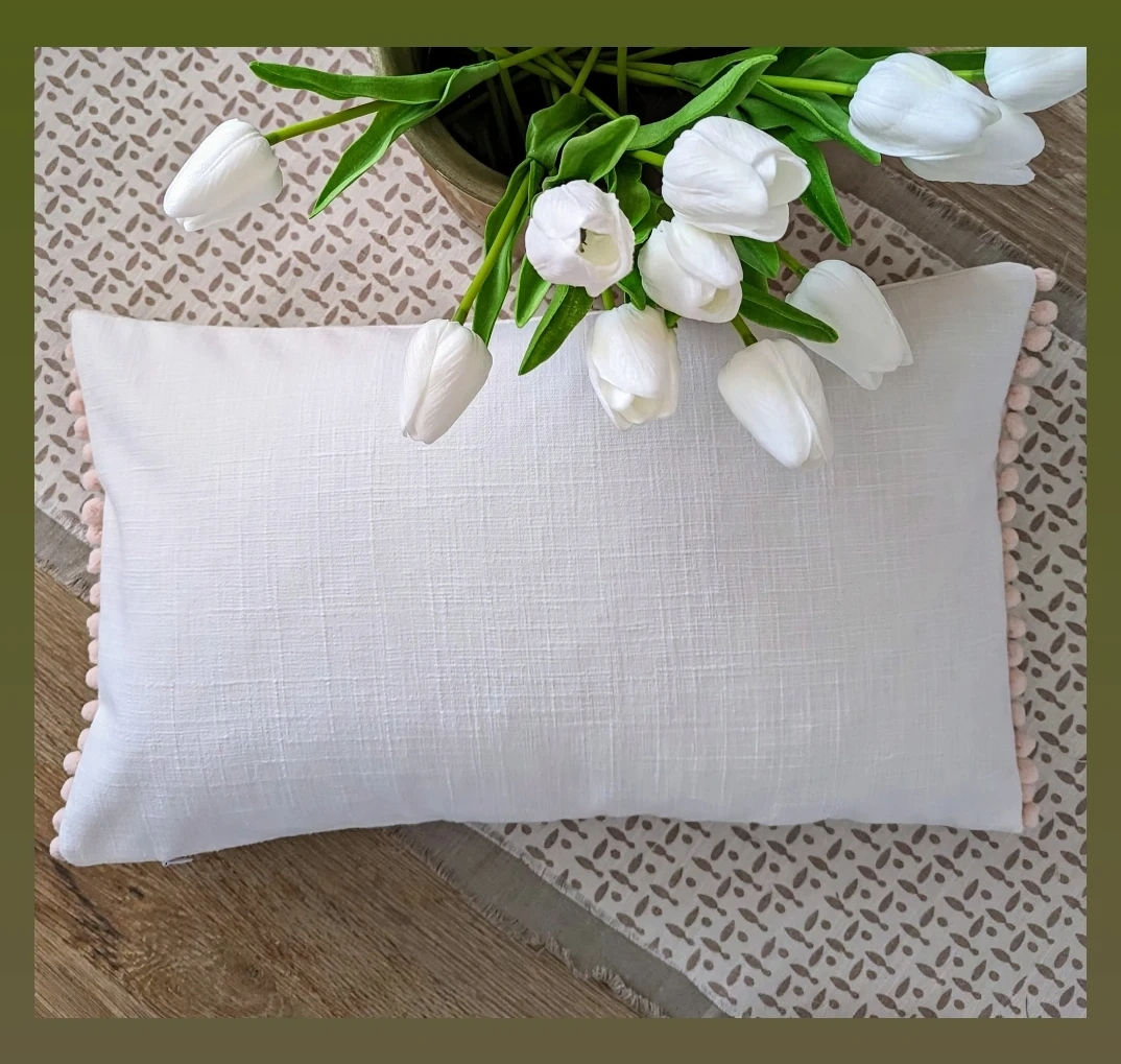 John Lewis Lily Pom Pom Cushion Cover