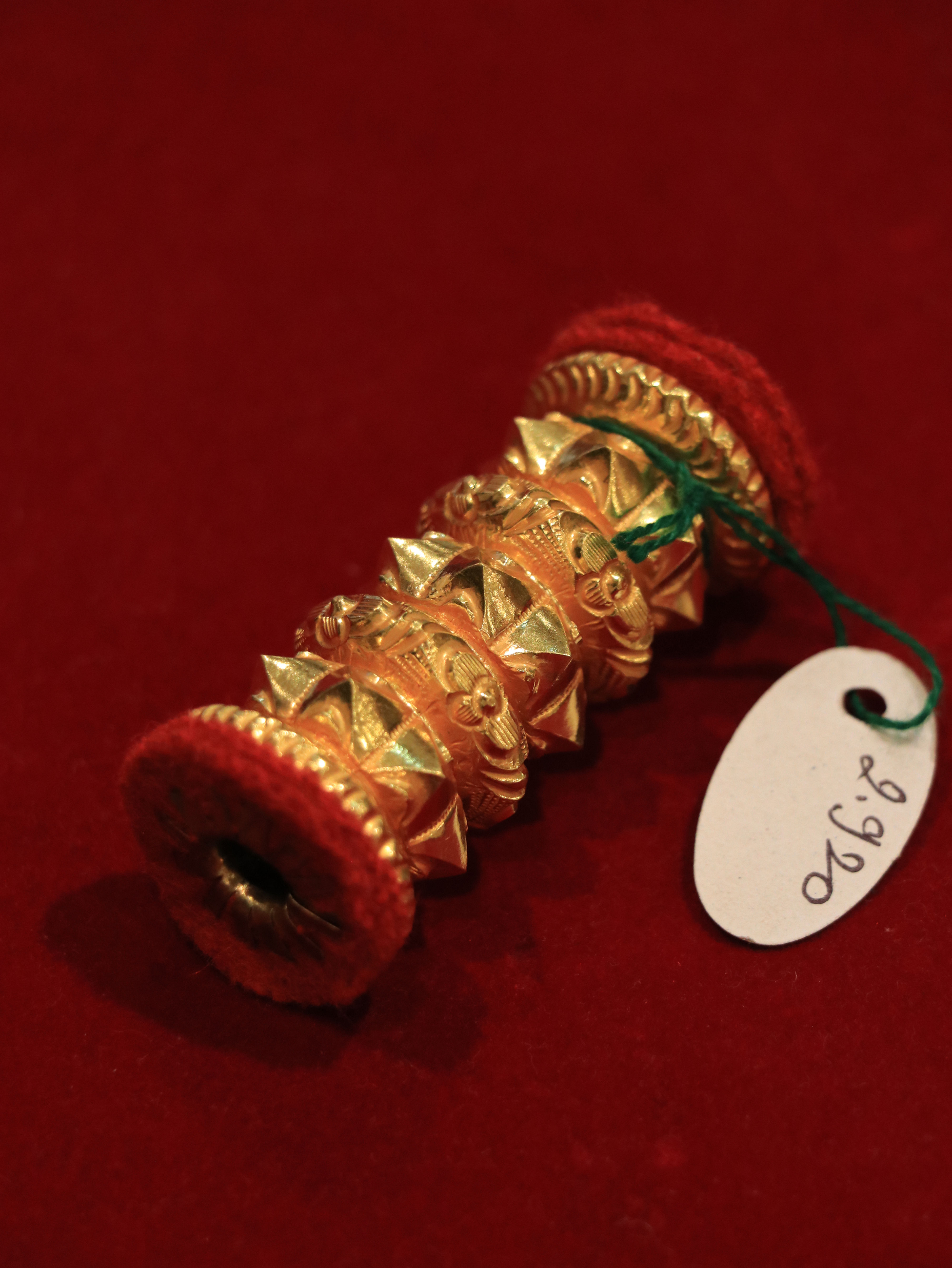 Premium 24k Gold Tilahari with Maili Design – 25 lal