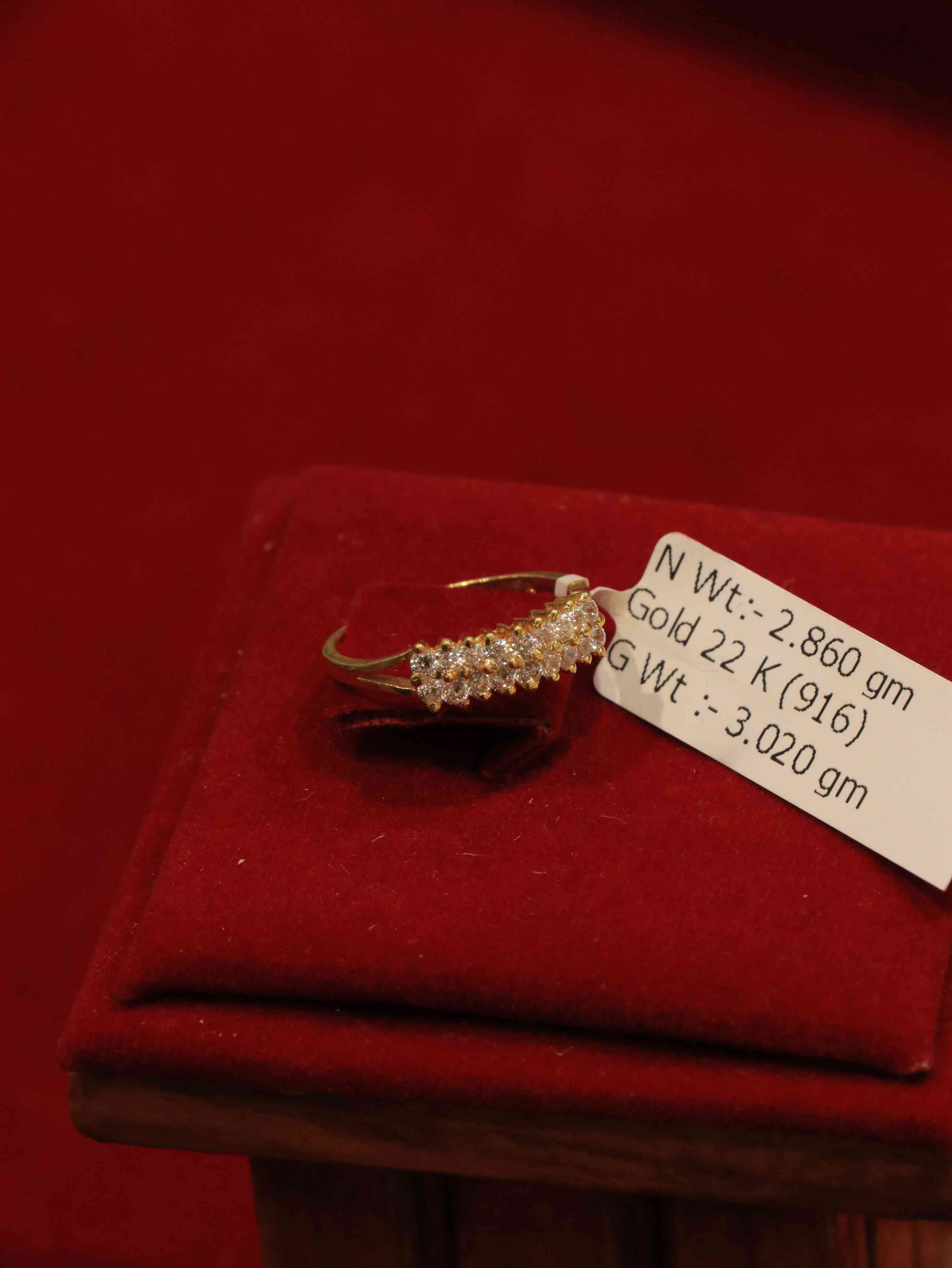 Premium 22K Gold Women's Ring for daily wear