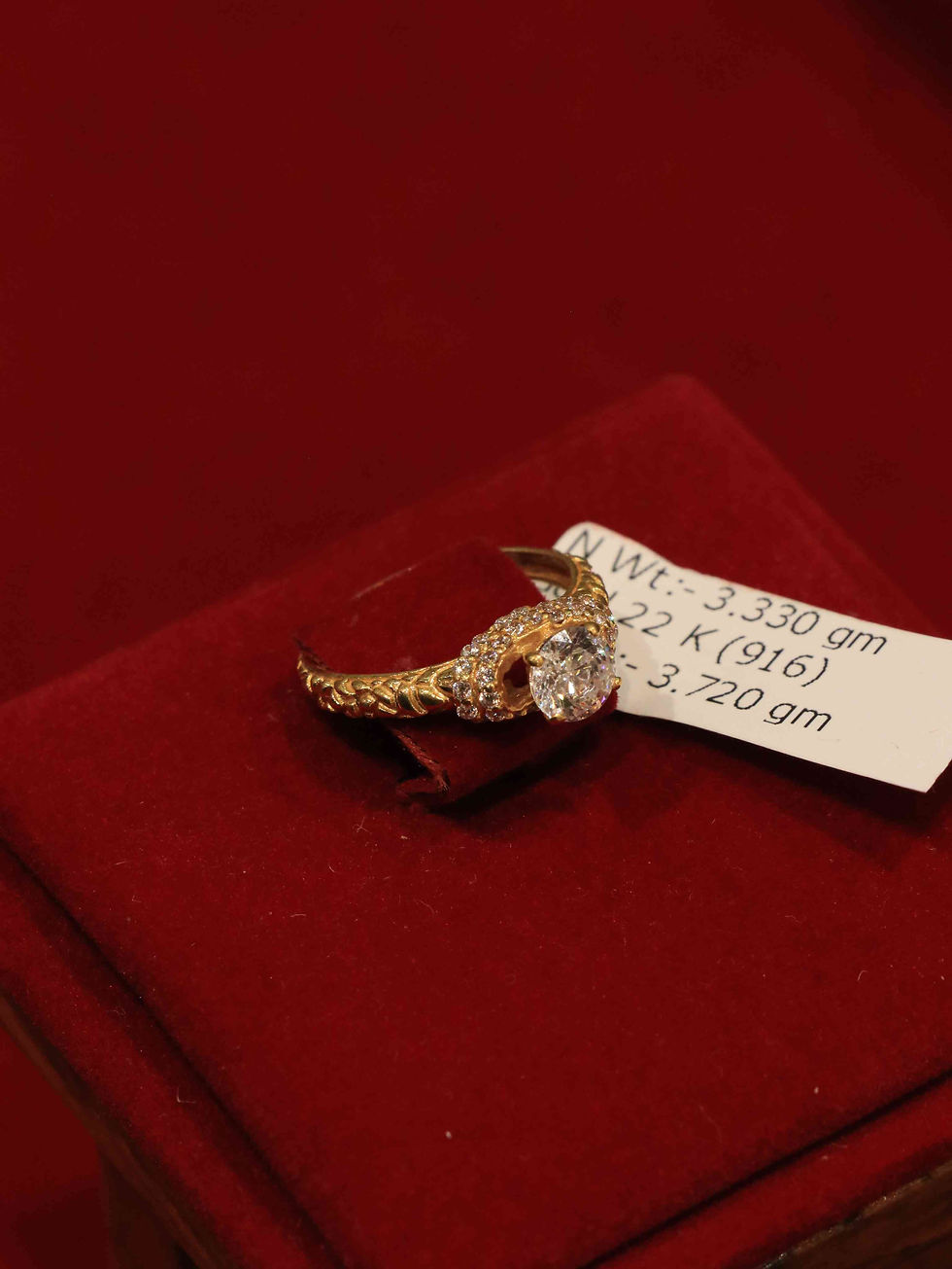 Elegant 22K Gold Women's Rings showcasing premium daily wear design