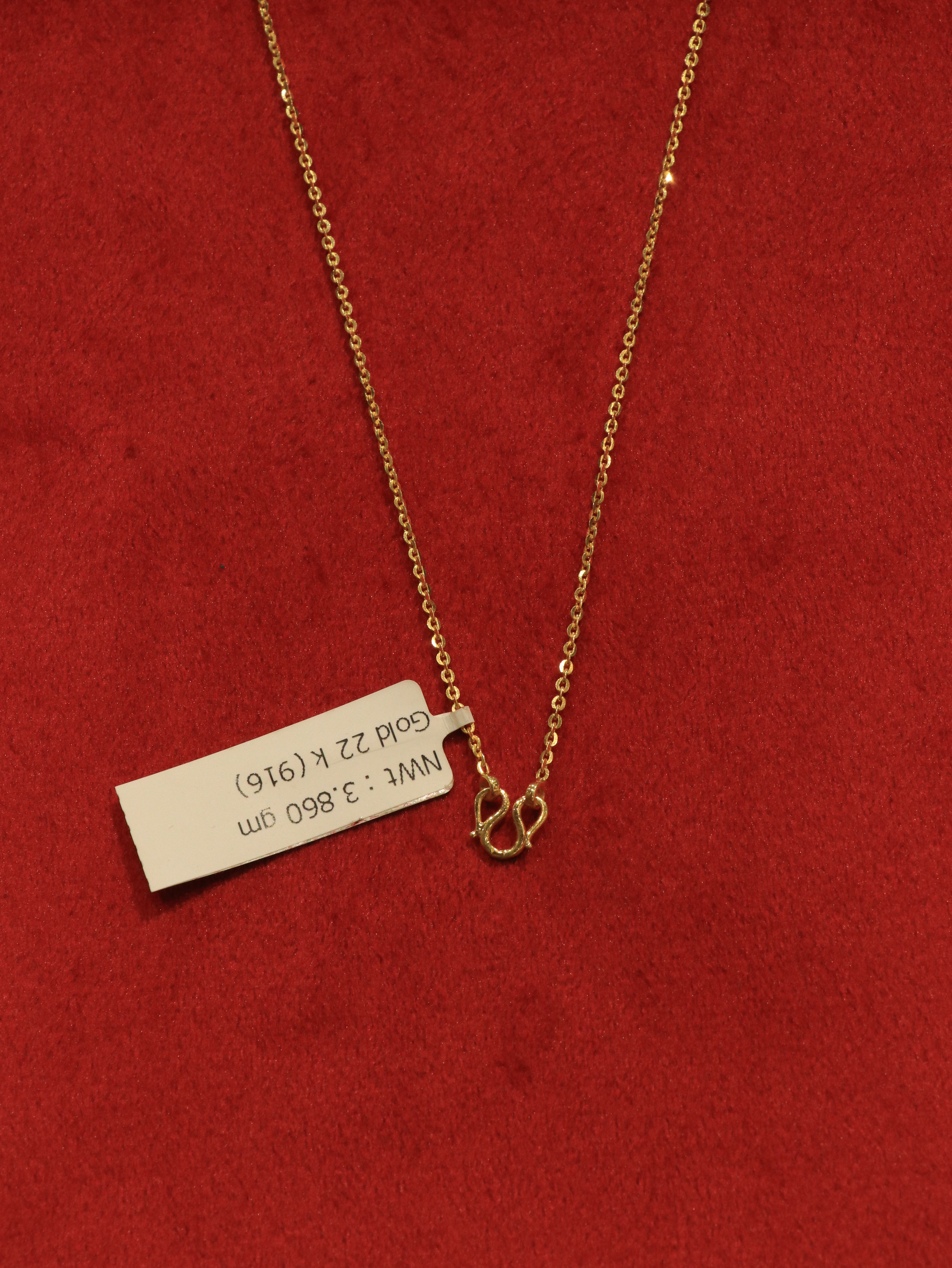 22K Gold Daily Wear Chain with classic heritage-inspired craftsmanship for elegant everyday styling