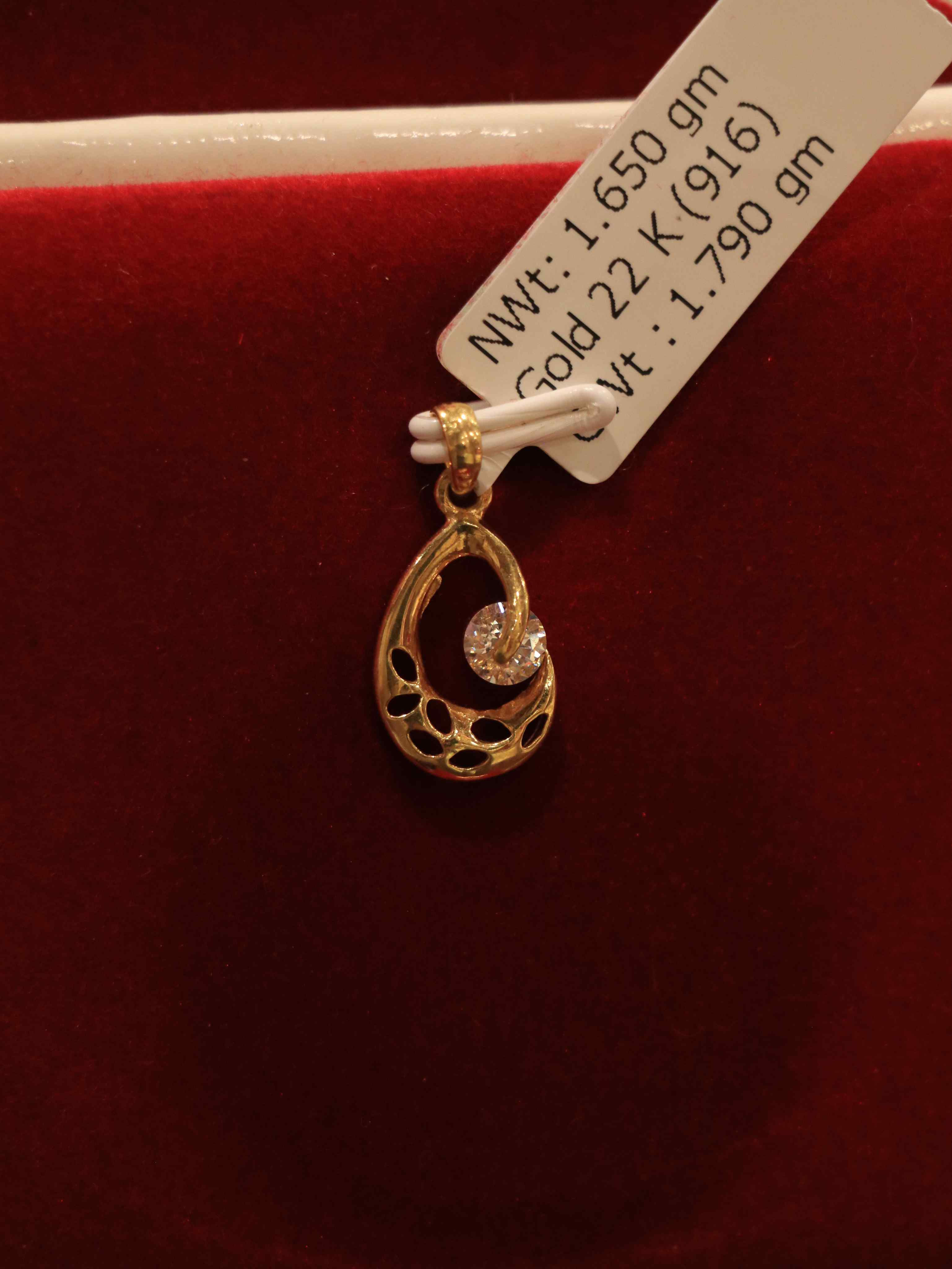 Classic 22K Gold Locket elegant daily wear gold jewellery design