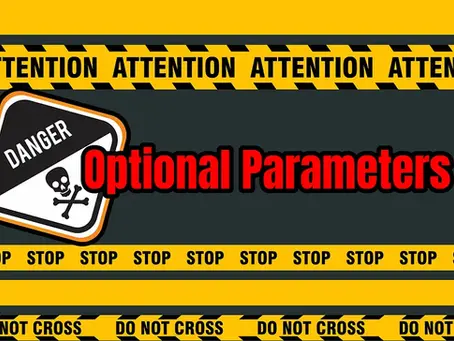 Dangers of Using Optional Parameters In .NET C#