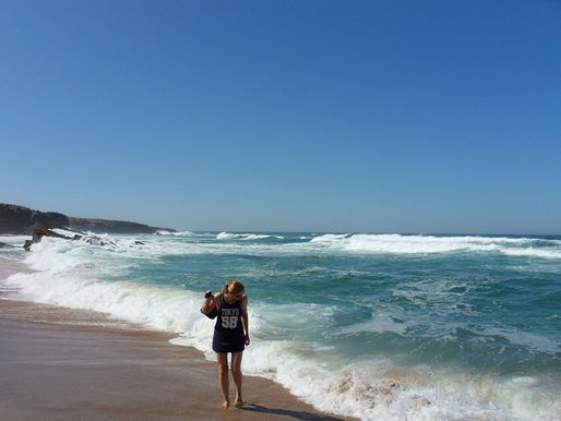 Portugalské pláže (Praia Do Guincho, Cabo Da Roca, Praia Grande, Praia Das Macas)