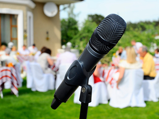 Weddings are back Take 10% Off all Wedding AV
