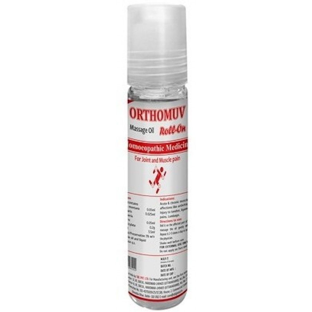 SBL Orthomuv Roll On Massage Oil Pack of 10
