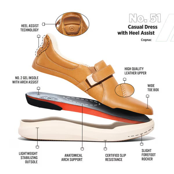 Miniatura: Anodyne No. 51 Casual Dress Heel Assist - Mujer