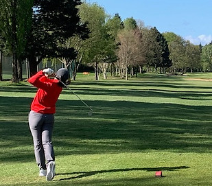 TPC 2026 Rouen (21) Le beau finish d'Elisabeth Codet, future vainqueur en brut, au départ 
