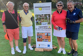 TPC 2026 Seignosse 26 François Giacomoni et Jean-Marc de La Sablière avec Marie-Claire Lon