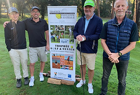 TPC 2026 Seignosse 24 Victor Alleyn Champion et son père Norbert Alleyn prêts à partir ave