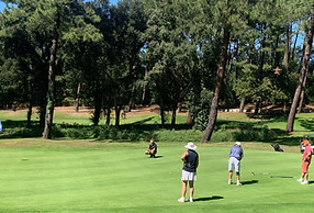 TPC 2026 Seignosse 33 Difficile Long putt en descente pour le par au 18 de Jean-Marc de La