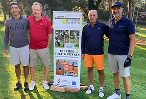 TPC 2026 Seignosse 27 Lilian Lafitte et Hervé Rispal avec Bruno Florinda et Mathieu David