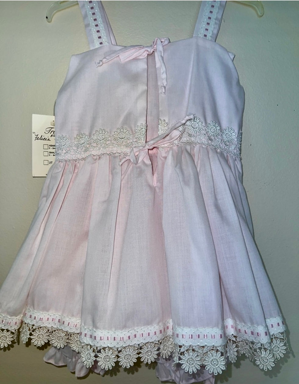 Thumbnail: Vintage Daisy Lace Matching Set 