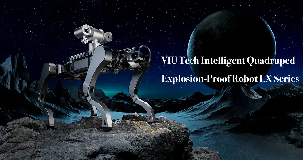 Explosion-Proof Robotic Dog for Industrial Safety Inspections