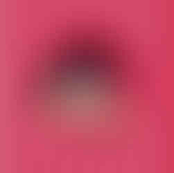 Illustrated art print of Red GAZE by Melbourne artist